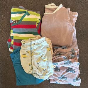 Kickee Pants Kids Pajama Sets - Multicolor boys size 4T